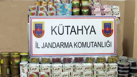 Kütahya'da Kaçak Tütün Operasyonu