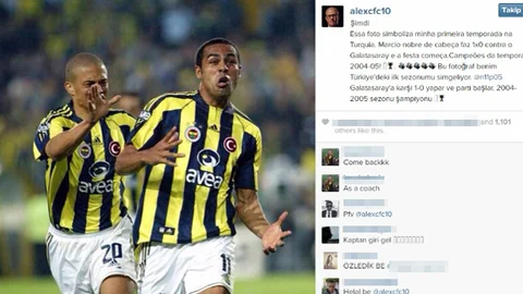Alex'ten Fenerbahçe Paylaşımı Geldi