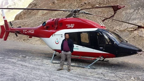 Hakkari'de Ambulans Helikopter Krizi