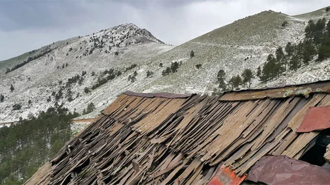 Gümüşhane Yükseklerinde Kar Manzarası