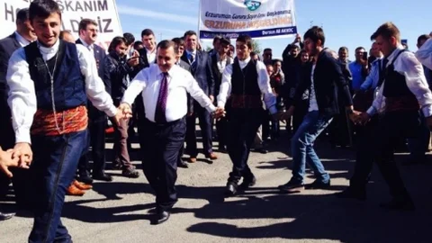 Erzurum'da Merkez Parti Ziyareti