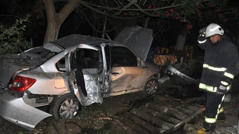 İnegöl'de Trafik Kazası