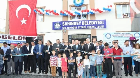 Şahinbey'de 72. Sosyal Tesis Açıldı