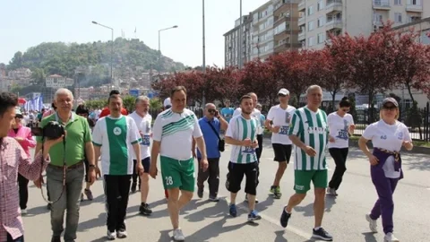 Giresun'da Yarı Maraton Heyecanı Yaşandı