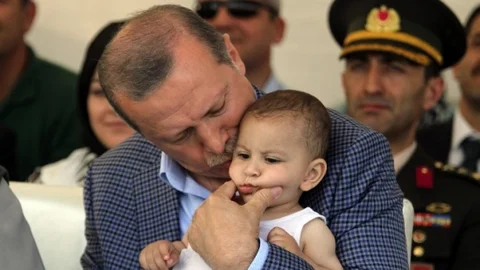 Cumhurbaşkanı Erdoğan'ın En Küçük Adaşıyla Buluşması