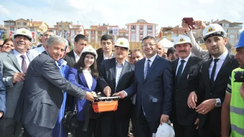 Altındağ'da Yeni Lise Temeli Atıldı
