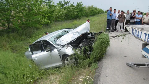 Konya'da Trafik Kazası: 1 Ölü, 3 Yaralı