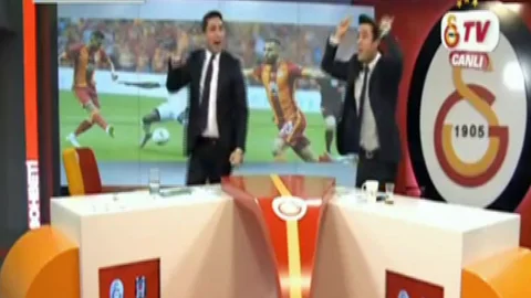 Galatasaray-Beşiktaş Derbisinde Spiker Sevinci!