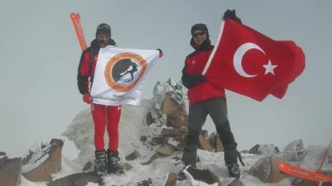 Süphan Dağı'nda Zirve Tırmanışı