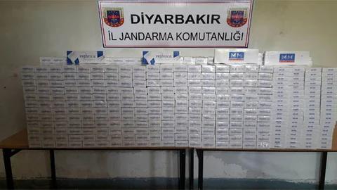 Diyarbakır'da Kaçak Sigara Operasyonu