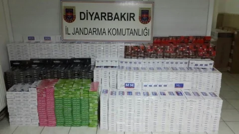 Diyarbakır'da Kaçak Sigara Operasyonu