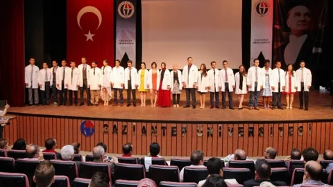Gaziantep'te Beyaz Önlük Töreni