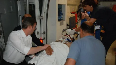 Didim'de Motosiklet Kazası