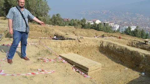 Gemlik'te Tarihi Lahit Keşfi