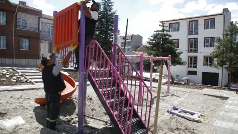 Odunpazarı'nda Park Yenileme Çalışmaları
