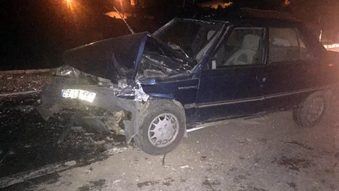 Tekirdağ'da Trafik Kazası!