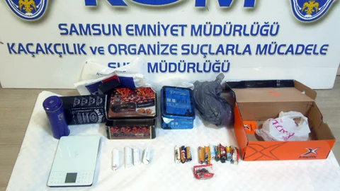 Samsun'da Uyuşturucu Operasyonu