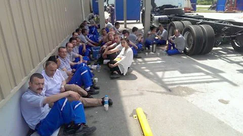 Eskişehir Ford İşçileri Eylemde