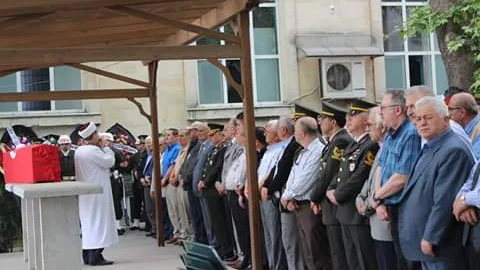 Kıbrıs Gazisi Ahmet Yeşildal'ın Cenazesi Samsun'da Yapıldı