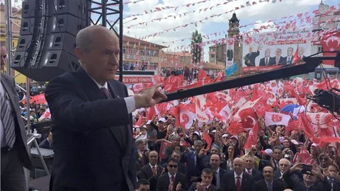 Yozgat'ta Bahçeli'nin Eleştirileri