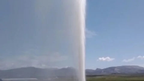 Ağrı'da Termal Su Fışkırdı
