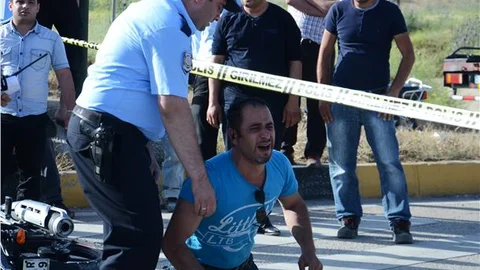 Gaziantep'te TIR-Motosiklet Kazası