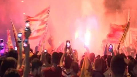Galatasaray Şampiyonluğunu Florya'da Kutluyor