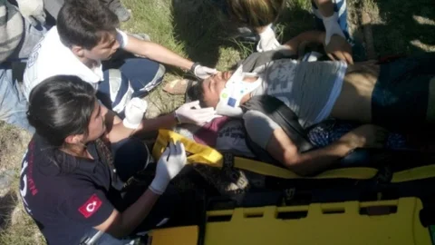 Denizli'de Uçurumdan Kurtarma Operasyonu