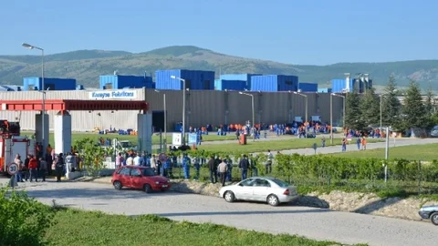 Eskişehir Ford Otosan İşçileri Eylemde