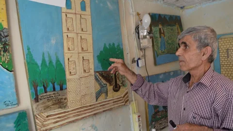 Diyarbakır'da Resimle Geçim Sağlıyor