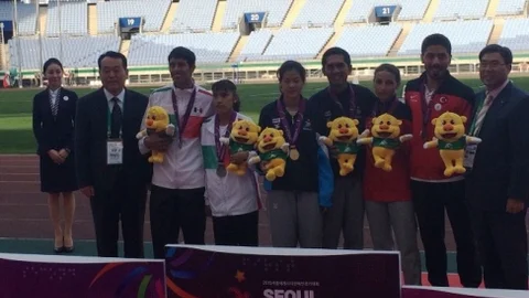 Gaziantep'te Engelli Sporcu Başarı Elde Etti