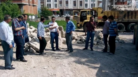 Kavak'ta Yol Çalışmaları Devam Ediyor