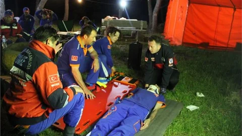 Kırıkkale'de UMKE Tatbikatı Düzenlendi