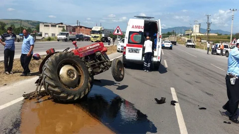 Samsun'da Trafik Kazası: 1 Ölü, 1 Yaralı