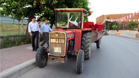 Yalova'da Traktör Kazası