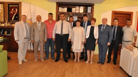 Tataristan Heyeti Tarsus'u Ziyaret Etti