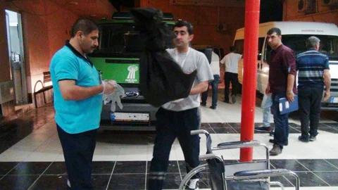 Nusaybin'de İnsan Kemiği Gömüldü