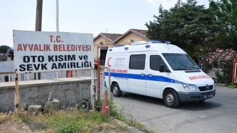 Ayvalık'ta Hasta Nakil Ambulansları Yenilendi
