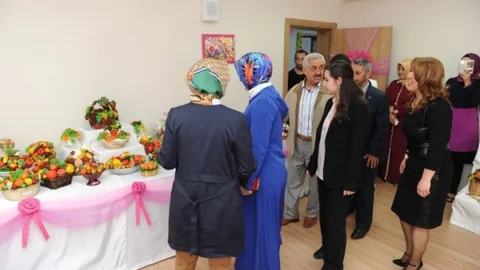 Altındağ Kadınları Yılsonu Sergisinde Eserlerini Sergiledi