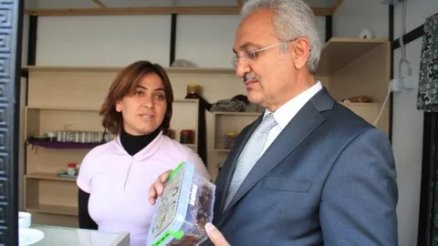 Erzincan'da Kadın Eli Bereket Pazarı Ziyareti