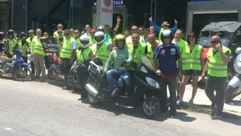 Bodrum'da 4. Motofestivali Gerçekleştirildi