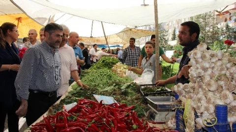 Şanlıurfa'da Nebati, Pazar Esnafıyla Bir Araya Geldi