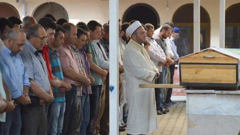 Halil İçen Gözyaşlarıyla Defnedildi