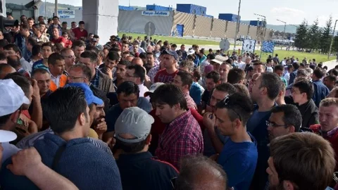 Eskişehir'deki Ford İşçileri Eylemde