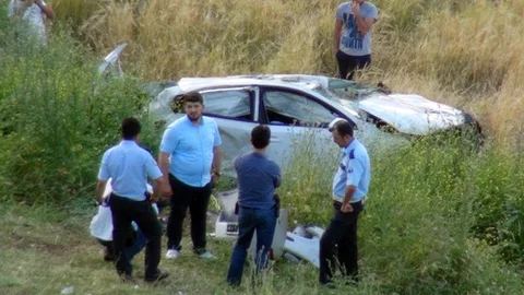 Batman'da Uçurum Kazası