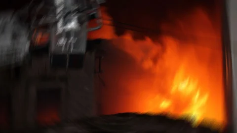 Eskişehir'de Cam Fabrikasında Yangın Çıktı