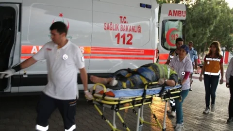 Hatay'da İskelenin Çökmesi