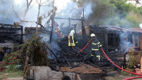 Tekirdağ'da Yangın Felaketi