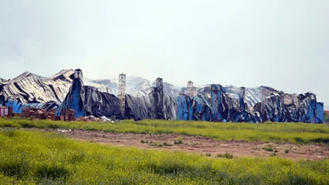 Eskişehir'de Cam Fabrikasında Yangın Söndürüldü