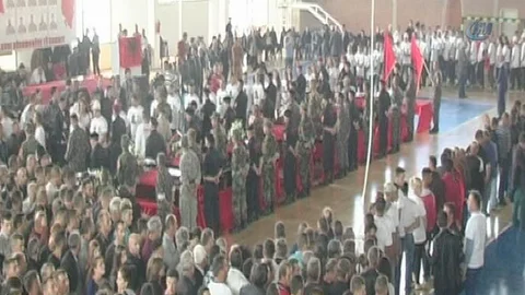 Makedonya'da Polis Operasyonunda Hayatını Kaybedenler Toprağa Verildi